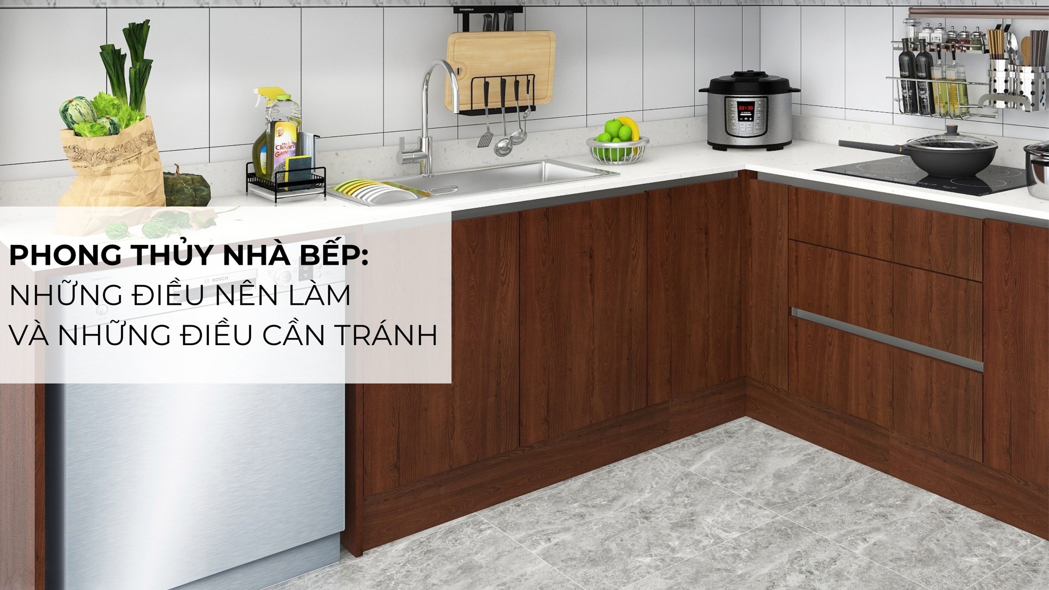 Phong Thủy Phòng Bếp: Hướng Đặt Bếp, Màu Sắc & Vật Dụng Cần Tránh Để Chiêu Tài Lộc - Hình 2