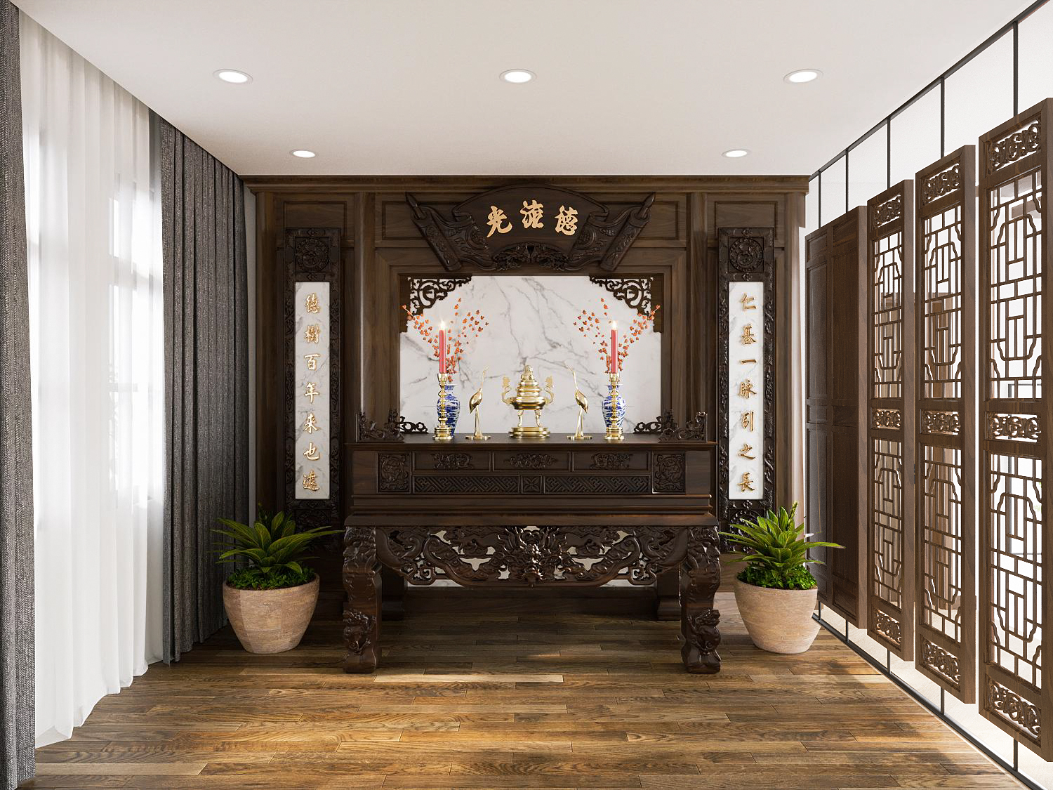 Phong Thủy Trong Thiết Kế Nội Thất Phòng Thờ: Những Điều Gia Chủ Cần Biết - Hình 1